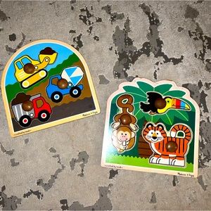 COPY - Chunky Wooden Peg Puzzles